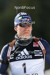 11.03.2009, Vancouver, Canada (CAN): Lowell Bailey (USA), Rossignol, Rottefella, Exel - IBU world cup biathlon, individual men, Vancouver (CAN). www.nordicfocus.com. © Manzoni/NordicFocus. Every downloaded picture is fee-liable.