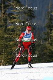 11.03.2009, Vancouver, Canada (CAN): Kari Henneseid Eie (NOR), Rossignol, Rottefella, Swix, Odlo - IBU world cup biathlon, individual women, Vancouver (CAN). www.nordicfocus.com. © Manzoni/NordicFocus. Every downloaded picture is fee-liable.