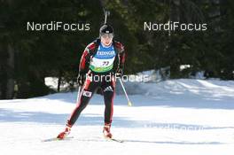 11.03.2009, Vancouver, Canada (CAN): In-Hee Jo (KOR) - IBU world cup biathlon, individual women, Vancouver (CAN). www.nordicfocus.com. © Manzoni/NordicFocus. Every downloaded picture is fee-liable.