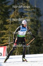 11.03.2009, Vancouver, Canada (CAN): Simone Hauswald (GER), Fischer, Rottefella, Exel, adidas, Toko - IBU world cup biathlon, individual women, Vancouver (CAN). www.nordicfocus.com. © Manzoni/NordicFocus. Every downloaded picture is fee-liable.