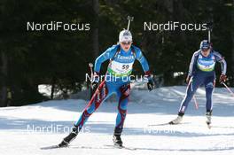 11.03.2009, Vancouver, Canada (CAN): Sandrine Bailly (FRA), Madshus, Rottefella, Swix, Odlo - IBU world cup biathlon, individual women, Vancouver (CAN). www.nordicfocus.com. © Manzoni/NordicFocus. Every downloaded picture is fee-liable.