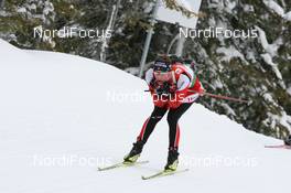 15.03.2009, Vancouver, Canada (CAN): Simon Eder (AUT), Fischer, Rottefella - IBU world cup biathlon, relay men, Vancouver (CAN). www.nordicfocus.com. © Manzoni/NordicFocus. Every downloaded picture is fee-liable.