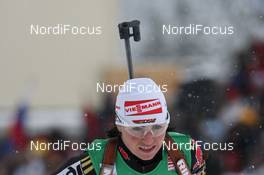 14.03.2009, Vancouver, Canada (CAN): Andrea Henkel (GER), Atomic, Exel, adidas, Toko - IBU world cup biathlon, relay women, Vancouver (CAN). www.nordicfocus.com. © Manzoni/NordicFocus. Every downloaded picture is fee-liable.