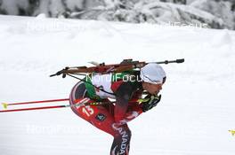 14.03.2009, Vancouver, Canada (CAN): Megan Imrie (CAN), Salomon, Leki - IBU world cup biathlon, relay women, Vancouver (CAN). www.nordicfocus.com. © Manzoni/NordicFocus. Every downloaded picture is fee-liable.
