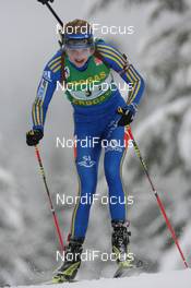 14.03.2009, Vancouver, Canada (CAN): Helena Jonsson (SWE), Fischer, Rottefella, Leki, adidas - IBU world cup biathlon, relay women, Vancouver (CAN). www.nordicfocus.com. © Manzoni/NordicFocus. Every downloaded picture is fee-liable.
