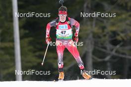13.03.2009, Vancouver, Canada (CAN): Jean Philippe Leguellec (CAN), Rossignol, Rottefella, Exel - IBU world cup biathlon, sprint men, Vancouver (CAN). www.nordicfocus.com. © Manzoni/NordicFocus. Every downloaded picture is fee-liable.