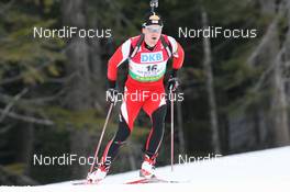 13.03.2009, Vancouver, Canada (CAN): Friedrich Pinter (AUT), Atomic, Swix - IBU world cup biathlon, sprint men, Vancouver (CAN). www.nordicfocus.com. © Manzoni/NordicFocus. Every downloaded picture is fee-liable.