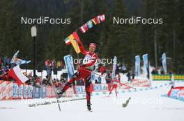 13.03.2009, Vancouver, Canada (CAN): Lars Berger (NOR), Madshus, Rottefella, Odlo - IBU world cup biathlon, sprint men, Vancouver (CAN). www.nordicfocus.com. © Manzoni/NordicFocus. Every downloaded picture is fee-liable.