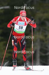 13.03.2009, Vancouver, Canada (CAN): Ronny Hafsaas (NOR), Madshus, Rottefella, Odlo - IBU world cup biathlon, sprint men, Vancouver (CAN). www.nordicfocus.com. © Manzoni/NordicFocus. Every downloaded picture is fee-liable.