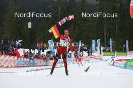 13.03.2009, Vancouver, Canada (CAN): Lars Berger (NOR), Madshus, Rottefella, Odlo - IBU world cup biathlon, sprint men, Vancouver (CAN). www.nordicfocus.com. © Manzoni/NordicFocus. Every downloaded picture is fee-liable.