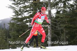 13.03.2009, Vancouver, Canada (CAN): Ivan Joller (SUI), Fischer, Rottefella, Leki, adidas - IBU world cup biathlon, sprint men, Vancouver (CAN). www.nordicfocus.com. © Manzoni/NordicFocus. Every downloaded picture is fee-liable.
