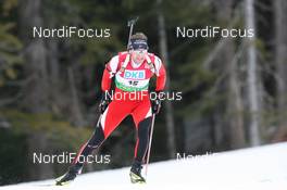13.03.2009, Vancouver, Canada (CAN): Simon Eder (AUT), Fischer, Rottefella - IBU world cup biathlon, sprint men, Vancouver (CAN). www.nordicfocus.com. © Manzoni/NordicFocus. Every downloaded picture is fee-liable.