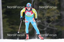 13.03.2009, Vancouver, Canada (CAN): Vyacheslav Derkach (UKR), Fischer, Rottefella, Alpina, Swix - IBU world cup biathlon, sprint men, Vancouver (CAN). www.nordicfocus.com. © Manzoni/NordicFocus. Every downloaded picture is fee-liable.