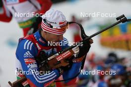 13.03.2009, Vancouver, Canada (CAN): Andrei Makoveev (RUS), Fischer, Rottefella, Swix, adidas - IBU world cup biathlon, sprint men, Vancouver (CAN). www.nordicfocus.com. © Manzoni/NordicFocus. Every downloaded picture is fee-liable.