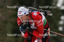 13.03.2009, Vancouver, Canada (CAN): Halvard Hanevold (NOR), Madshus, Rottefella, Swix, Odlo - IBU world cup biathlon, sprint men, Vancouver (CAN). www.nordicfocus.com. © Manzoni/NordicFocus. Every downloaded picture is fee-liable.