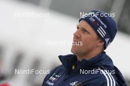 22.03.2009, Trondheim, Norway (NOR): Per Nilsson (SWE), headcoach Team USA - IBU world cup biathlon, mass men, Trondheim (NOR). www.nordicfocus.com. © Manzoni/NordicFocus. Every downloaded picture is fee-liable.