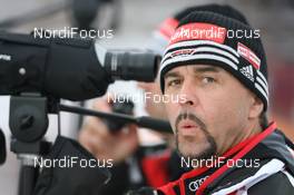 26.03.2009, Khanty-Mansiysk, Russia (RUS): Remo Krug (GER), mens coach Team Germany  - IBU world cup biathlon, sprint men, Khanty-Mansiysk (RUS). www.nordicfocus.com. © Manzoni/NordicFocus. Every downloaded picture is fee-liable.