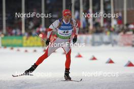 26.03.2009, Khanty-Mansiysk, Russia (RUS): Priit Viks (EST), Madshus, Rottefella, Swix - IBU world cup biathlon, sprint men, Khanty-Mansiysk (RUS). www.nordicfocus.com. © Manzoni/NordicFocus. Every downloaded picture is fee-liable.