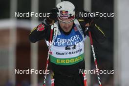 26.03.2009, Khanty-Mansiysk, Russia (RUS): Michael Roesch (GER), Fischer, Rottefella, Exel, adidas, Toko - IBU world cup biathlon, sprint men, Khanty-Mansiysk (RUS). www.nordicfocus.com. © Manzoni/NordicFocus. Every downloaded picture is fee-liable.
