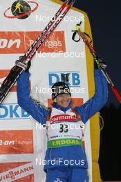 27.03.2009, Khanty-Mansiysk, Russia (RUS): Anna Carin Olofsson-Zidek (SWE), Madshus, Rottefella, Alpina, Leki, adidas - IBU world cup biathlon, sprint women, Khanty-Mansiysk (RUS). www.nordicfocus.com. © Manzoni/NordicFocus. Every downloaded picture is fee-liable.