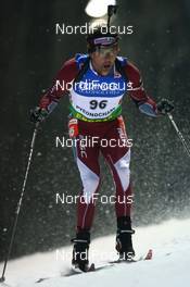 14.02.2009, Pyeong Chang, Korea (KOR): Ilmars Bricis (LAT), Madshus, Rottefella - IBU world championships biathlon, sprint men, Pyeong Chang (KOR). www.nordicfocus.com. © Manzoni/NordicFocus. Every downloaded picture is fee-liable.