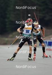 25.09.2009, Oberhof (GER): exchange - IBU Sommer Biathlon Worldchampionship, mixed relay - Oberhof (GER). www.nordicfocus.com. © NordicFocus. Every downloaded picture is fee-liable.