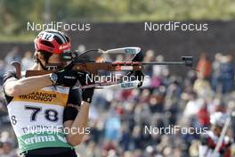 26.09.2009, Oberhof (GER): Christoph Knie (GER)  - IBU Sommer Biathlon Worldchampionship, sprint men - Oberhof (GER). www.nordicfocus.com. © NordicFocus. Every downloaded picture is fee-liable.