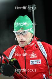 03.12.2009, Oestersund, Sweden (SWE): Simon Eder (AUT), Fischer, Rottefella, Swix - IBU world cup biathlon, individual men, Oestersund (SWE). www.nordicfocus.com. © Manzoni/NordicFocus. Every downloaded picture is fee-liable.