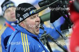 03.12.2009, Oestersund, Sweden (SWE): Staffan Eklund (SWE), coach Sweden - IBU world cup biathlon, individual men, Oestersund (SWE). www.nordicfocus.com. © Manzoni/NordicFocus. Every downloaded picture is fee-liable.