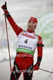 03.12.2009, Oestersund, Sweden (SWE): Emil Hegle Svendsen (NOR), Madshus, Rottefella, Swix, Odlo - IBU world cup biathlon, individual men, Oestersund (SWE). www.nordicfocus.com. © Manzoni/NordicFocus. Every downloaded picture is fee-liable.