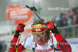 03.12.2009, Oestersund, Sweden (SWE): Christoph Sumann (AUT), Atomic, Leki  - IBU world cup biathlon, individual men, Oestersund (SWE). www.nordicfocus.com. © Manzoni/NordicFocus. Every downloaded picture is fee-liable.