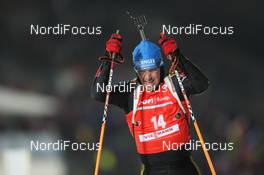 03.12.2009, Oestersund, Sweden (SWE): Michael Greis (GER), Madshus, Rottefella, Exel, adidas - IBU world cup biathlon, individual men, Oestersund (SWE). www.nordicfocus.com. © Manzoni/NordicFocus. Every downloaded picture is fee-liable.