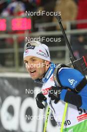 03.12.2009, Oestersund, Sweden (SWE): Vincent Defrasne (FRA), Atomic, Rottefella, One Way, Odlo - IBU world cup biathlon, individual men, Oestersund (SWE). www.nordicfocus.com. © Manzoni/NordicFocus. Every downloaded picture is fee-liable.