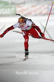 03.12.2009, Oestersund, Sweden (SWE): Christoph Sumann (AUT), Atomic, Leki  - IBU world cup biathlon, individual men, Oestersund (SWE). www.nordicfocus.com. © Manzoni/NordicFocus. Every downloaded picture is fee-liable.