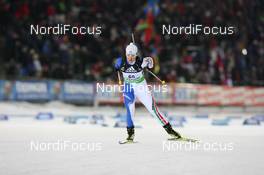 02.12.2009, Oestersund, Sweden (SWE): Katja Haller (ITA), Fischer, Rottefella, Leki - IBU world cup biathlon, individual women, Oestersund (SWE). www.nordicfocus.com. © Manzoni/NordicFocus. Every downloaded picture is fee-liable.