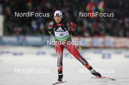 02.12.2009, Oestersund, Sweden (SWE): Zina Kocher (CAN), Atomic, Leki, Odlo - IBU world cup biathlon, individual women, Oestersund (SWE). www.nordicfocus.com. © Manzoni/NordicFocus. Every downloaded picture is fee-liable.