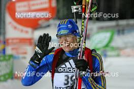 02.12.2009, Oestersund, Sweden (SWE): Anna Carin Olofsson-Zidek (SWE), Madshus, Rottefella, Alpina, Leki, adidas - IBU world cup biathlon, individual women, Oestersund (SWE). www.nordicfocus.com. © Manzoni/NordicFocus. Every downloaded picture is fee-liable.