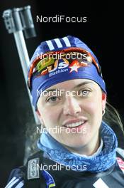 02.12.2009, Oestersund, Sweden (SWE): Sara Studebaker (USA), Rossignol, Rottefella, Exel, adidas  - IBU world cup biathlon, individual women, Oestersund (SWE). www.nordicfocus.com. © Manzoni/NordicFocus. Every downloaded picture is fee-liable.