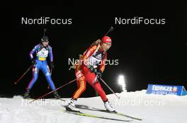 02.12.2009, Oestersund, Sweden (SWE): Yuan-Yuan Liu (CHN), Fischer, Salomon, Swix, adidas - IBU world cup biathlon, individual women, Oestersund (SWE). www.nordicfocus.com. © Manzoni/NordicFocus. Every downloaded picture is fee-liable.