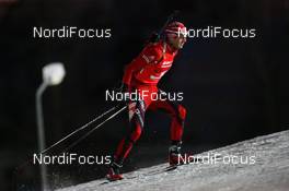 05.12.2009, Oestersund, Sweden (SWE): Ole Einar Bjoerndalen (NOR), Madshus, Rottefella, Odlo - IBU world cup biathlon, sprint men, Oestersund (SWE). www.nordicfocus.com. © NordicFocus. Every downloaded picture is fee-liable.