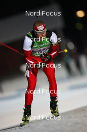 05.12.2009, Oestersund, Sweden (SWE): Daniel Mesotitsch (AUT), Fischer, Rottefella, Leki - IBU world cup biathlon, sprint men, Oestersund (SWE). www.nordicfocus.com. © NordicFocus. Every downloaded picture is fee-liable.