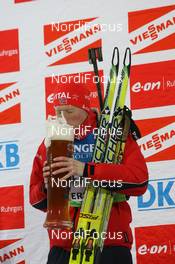 05.12.2009, Oestersund, Sweden (SWE): Tora Berger (NOR), Fischer, Rottefella, Odlo - IBU world cup biathlon, sprint women, Oestersund (SWE). www.nordicfocus.com. © NordicFocus. Every downloaded picture is fee-liable.