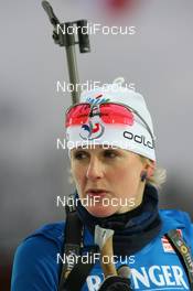 05.12.2009, Oestersund, Sweden (SWE): Sandrine Bailly (FRA), Madshus, Rottefella, Swix, Odlo - IBU world cup biathlon, sprint women, Oestersund (SWE). www.nordicfocus.com. © NordicFocus. Every downloaded picture is fee-liable.