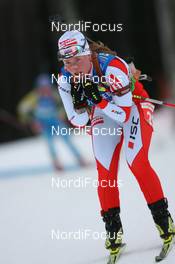05.12.2009, Oestersund, Sweden (SWE): Kadri Lehtla (EST), Fischer, Rottefella, Leki - IBU world cup biathlon, sprint women, Oestersund (SWE). www.nordicfocus.com. © NordicFocus. Every downloaded picture is fee-liable.
