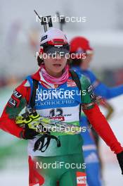 12.12.2009, Hochfilzen, Austria (AUT): Nadezhda Skardino (BLR), Fischer, Rottefella - IBU world cup biathlon, pursuit women, Hochfilzen (AUT). www.nordicfocus.com. © Manzoni/NordicFocus. Every downloaded picture is fee-liable.