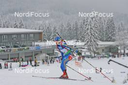 12.12.2009, Hochfilzen, Austria (AUT): Anna Carin Olofsson-Zidek (SWE), Madshus, Rottefella, Alpina, Leki, adidas - IBU world cup biathlon, pursuit women, Hochfilzen (AUT). www.nordicfocus.com. © Manzoni/NordicFocus. Every downloaded picture is fee-liable.