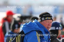 13.12.2009, Hochfilzen, Austria (AUT): Wolfgang Pichler (GER), coach Sweden - IBU world cup biathlon, relay men, Hochfilzen (AUT). www.nordicfocus.com. © Manzoni/NordicFocus. Every downloaded picture is fee-liable.
