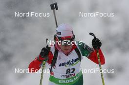 11.12.2009, Hochfilzen, Austria (AUT): Nadezhda Skardino (BLR), Fischer, Rottefella - IBU world cup biathlon, sprint women, Hochfilzen (AUT). www.nordicfocus.com. © Manzoni/NordicFocus. Every downloaded picture is fee-liable.
