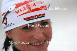 11.12.2009, Hochfilzen, Austria (AUT): Andrea Henkel (GER), Atomic, Exel, adidas, Toko - IBU world cup biathlon, sprint women, Hochfilzen (AUT). www.nordicfocus.com. © Manzoni/NordicFocus. Every downloaded picture is fee-liable.