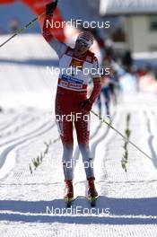 03.01.2009, Val di Fiemme, Italy (ITA): Petra Majdic (SLO), Fischer, Rottefella, Alpina, One Way  - FIS world cup cross-country, tour de ski, mass women, Val di Fiemme (ITA). www.nordicfocus.com. © Felgenhauer/NordicFocus. Every downloaded picture is fee-liable.